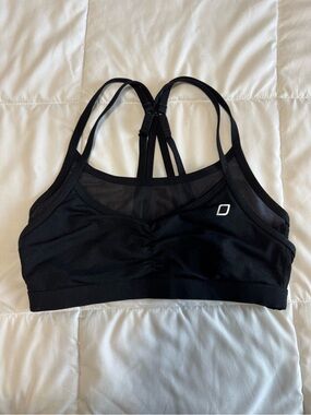 Lorna Jane Strappy Mesh Sports Bra